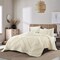 Darin 4pc Comforter Set With Pillow Shams and Decorative Pillow